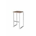 Tabouret kubo rouge loca