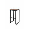 Tabouret kubo noir loca